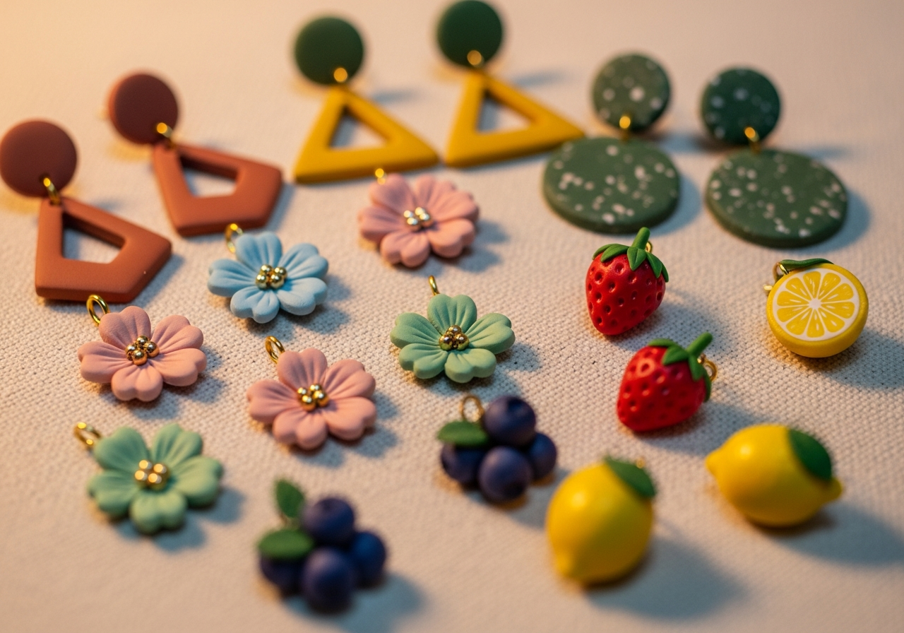 Украшения из полимерной глины